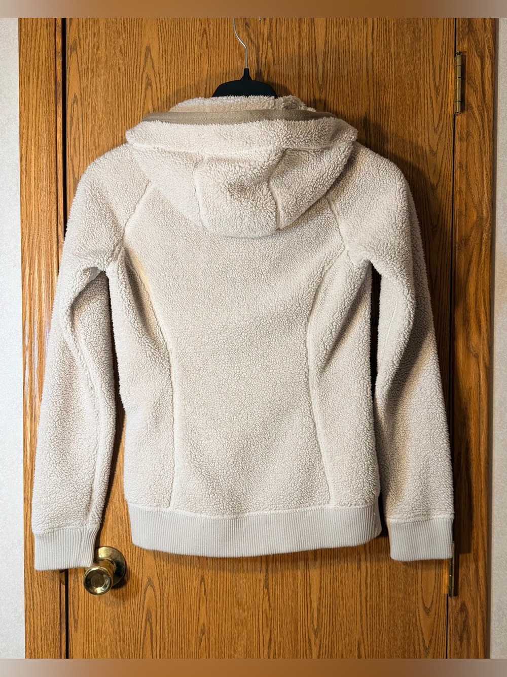 The North Face Cream Full Zip Teddy Jacket - Picture 7 of 7
